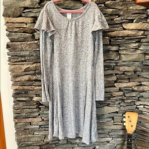 Elegant Gray Girls Dress
